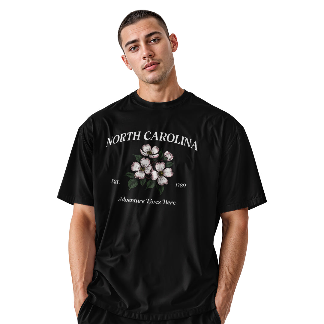 North Carolina Adventure T-Shirt | Beautiful Floral Tee