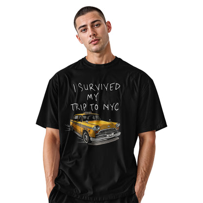 NYC Backpacking Souvenir T-Shirt | New York Travel Tee