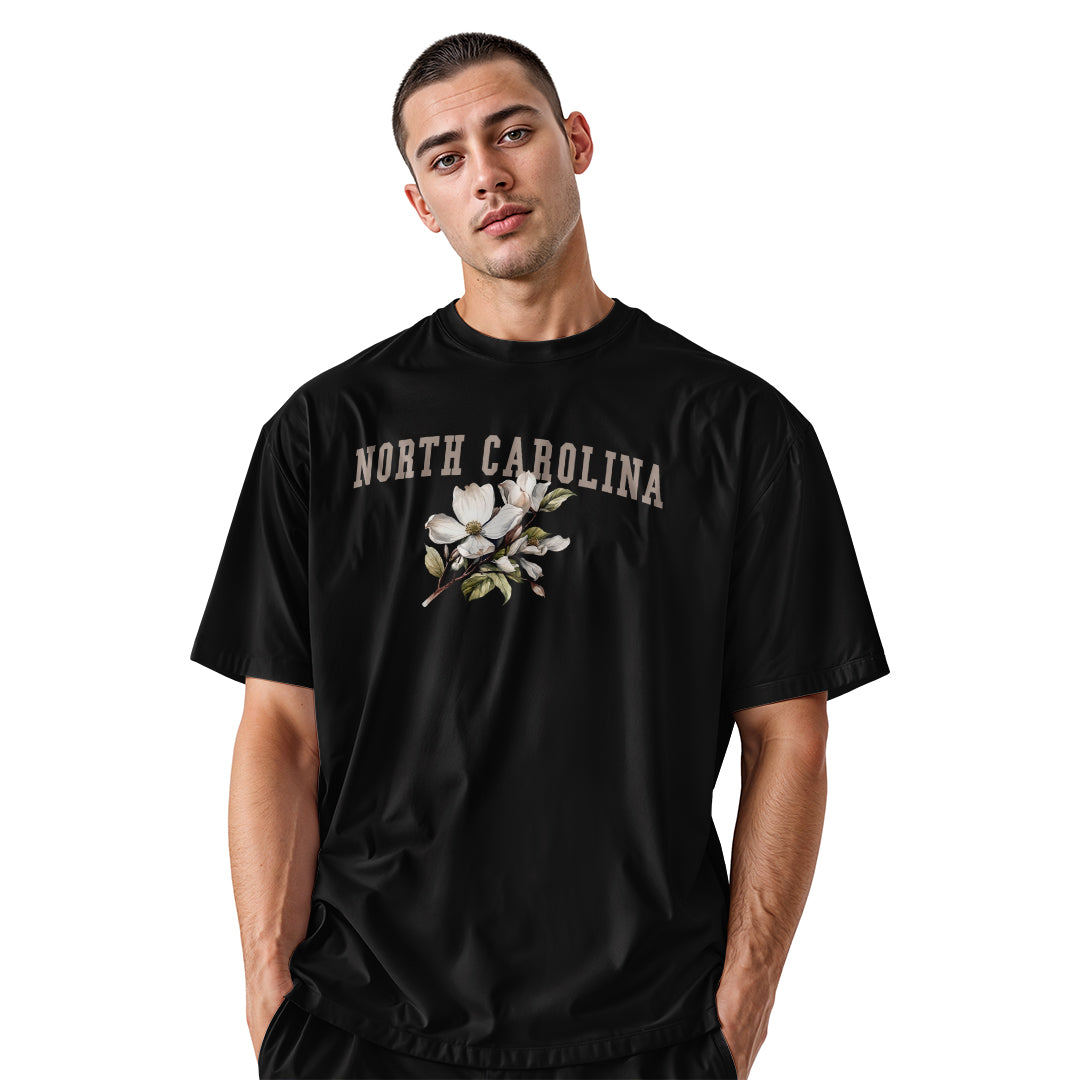 North Carolina Floral T-Shirt | Delicate Sophisticated Tee