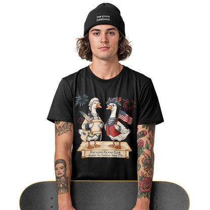 Founding Ducks 1776 T-Shirt | Funny Independence Day Tee