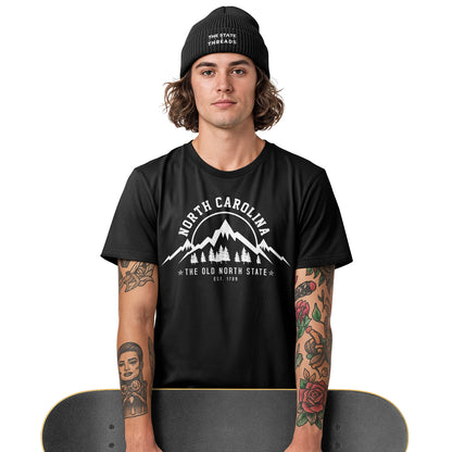 North Carolina Mountain T-Shirt | Old NC Classic Tee