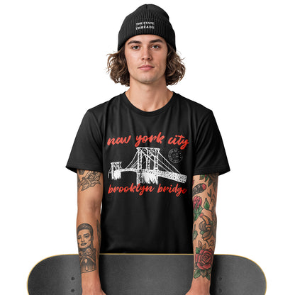 Brooklyn Bridge Commemorative T-Shirt | NYC Travel Tee