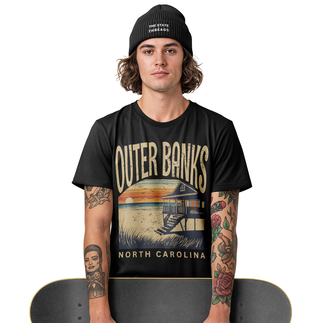 North Carolina Beach T-Shirt | Peaceful Coast Tee