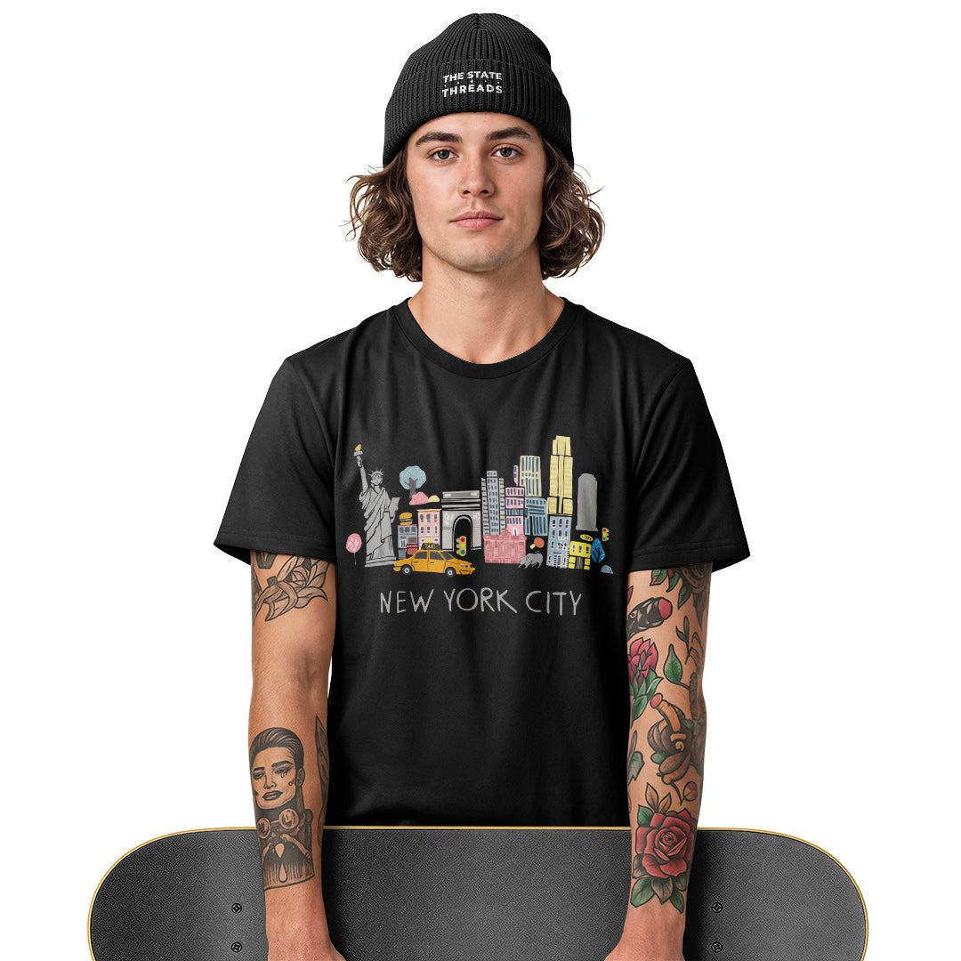 NYC Travel Souvenir T-Shirt | American Places Tee