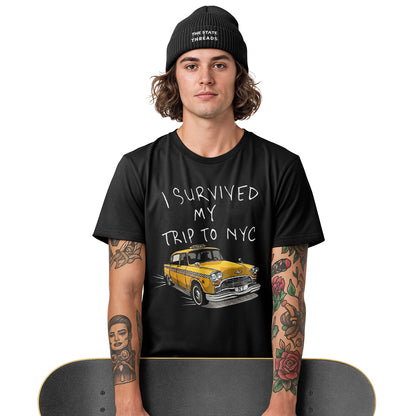 NYC Backpacking Souvenir T-Shirt | New York Travel Tee