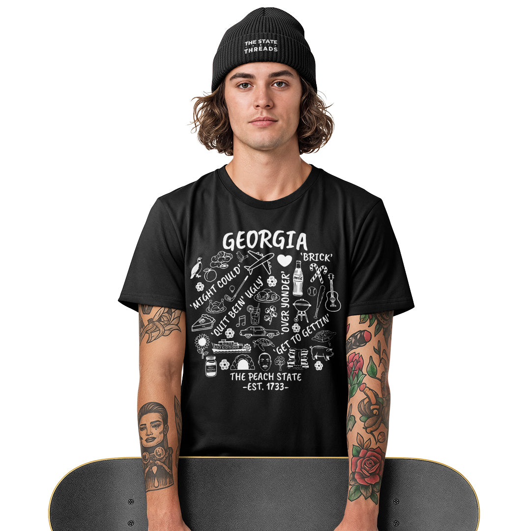 Georgia Signature T-Shirt | Atlanta Classic State Tee