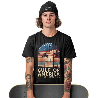 USA Summer Patriotic T-Shirt | Gentle Pattern Style Tee