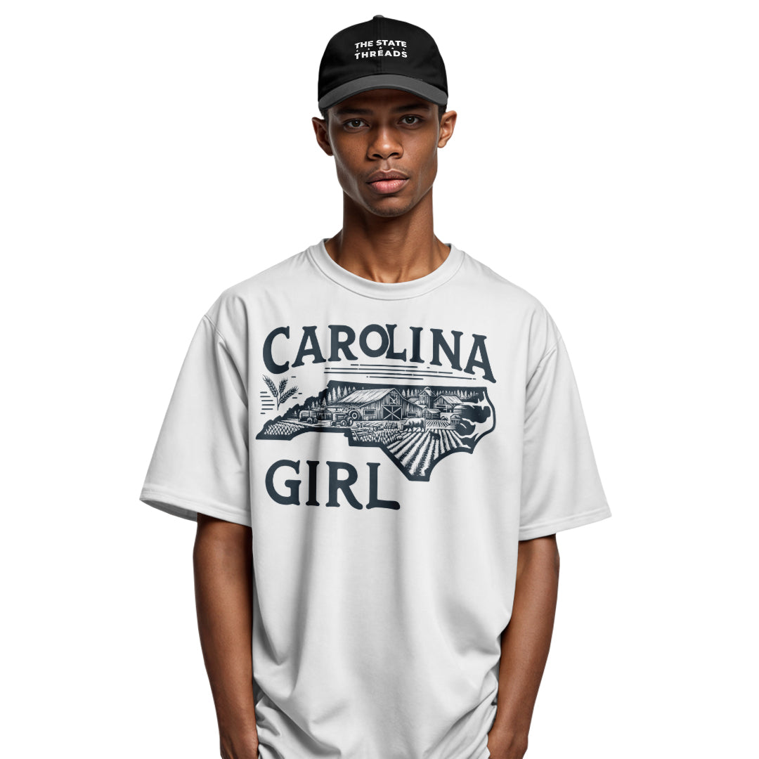 North Carolina Girl T-Shirt | Cool Souvenir Gift Tee