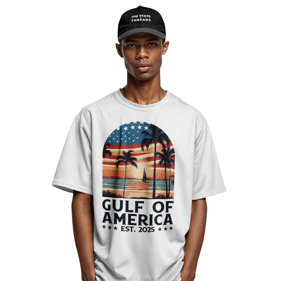 USA Summer Patriotic T-Shirt | Gentle Pattern Style Tee