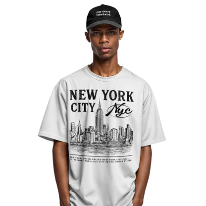 New York Heart T-Shirt | Trendy Commemorative Souvenir Tee