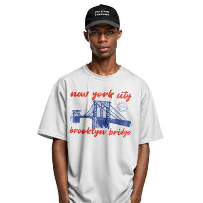Vintage Brooklyn Bridge T-Shirt | NYC Streetwear Tee