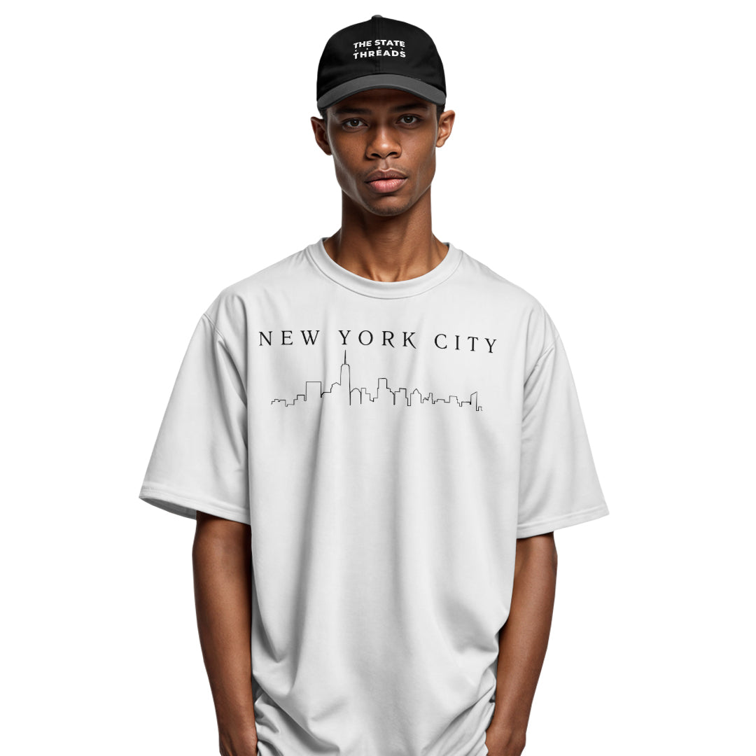 NYC Minimalist T-Shirt | Clean New York Style Tee