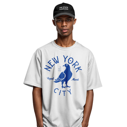 NYC Mighty Pigeon T-Shirt | Caput Mundi New York Funny Tee