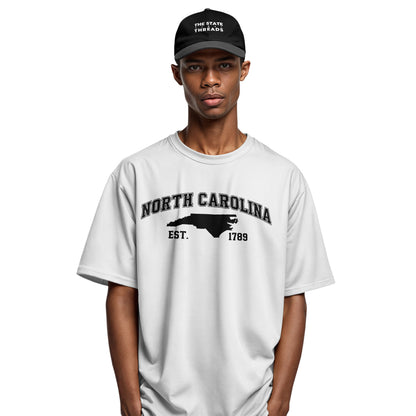 North Carolina City Map T-Shirt | Commemorative Souvenir Tee