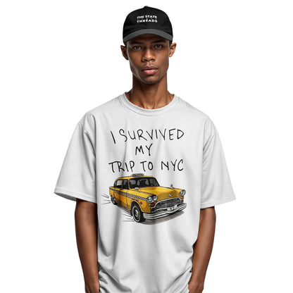 NYC Backpacking Souvenir T-Shirt | New York Travel Tee
