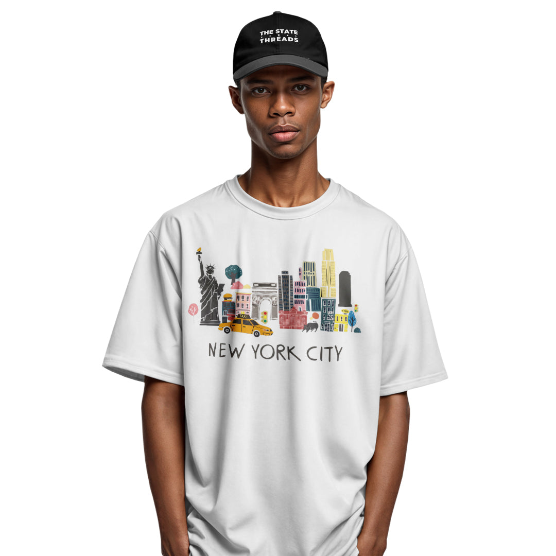 NYC Travel Souvenir T-Shirt | American Places Tee