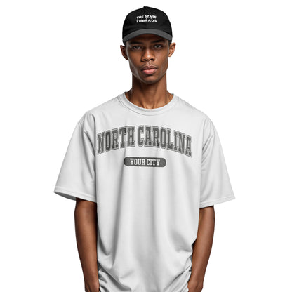North Carolina Modern T-Shirt | Trendy City Print Tee