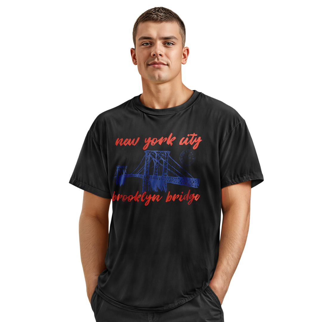 Vintage Brooklyn Bridge T-Shirt | NYC Streetwear Tee