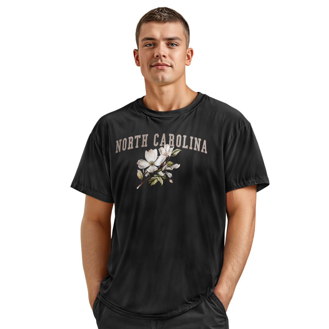 North Carolina Floral T-Shirt | Delicate Sophisticated Tee