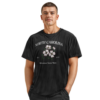 North Carolina Adventure T-Shirt | Beautiful Floral Tee