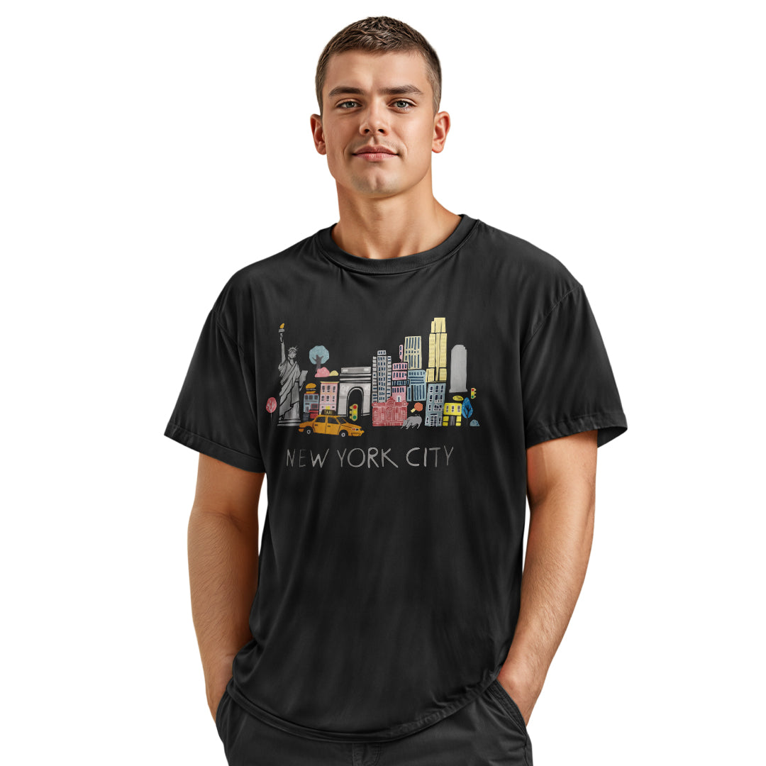 NYC Travel Souvenir T-Shirt | American Places Tee