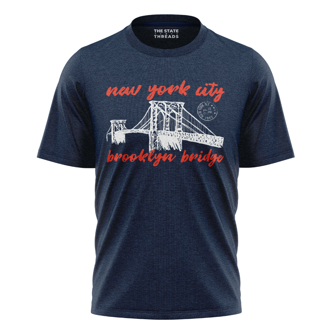 Vintage Brooklyn Bridge T-Shirt | NYC Streetwear Tee