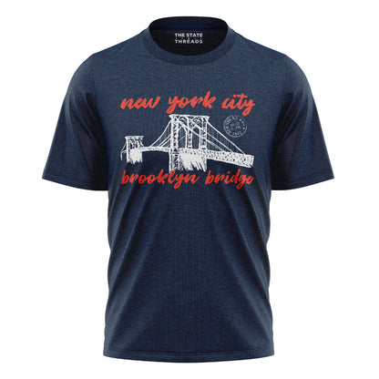 Vintage Brooklyn Bridge T-Shirt | NYC Streetwear Tee