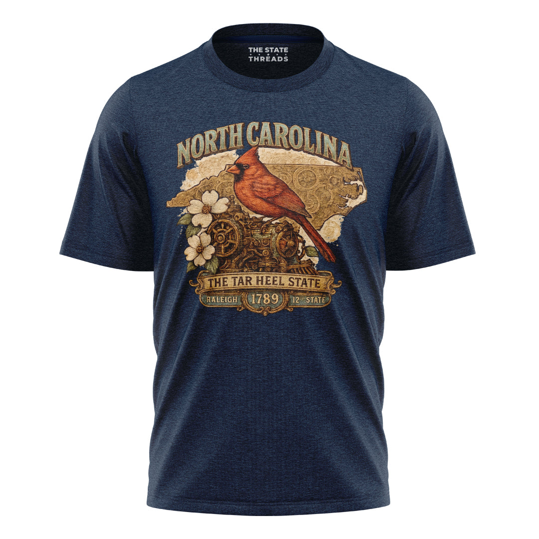 North Carolina Tar Heel State T-Shirt | New History Tee