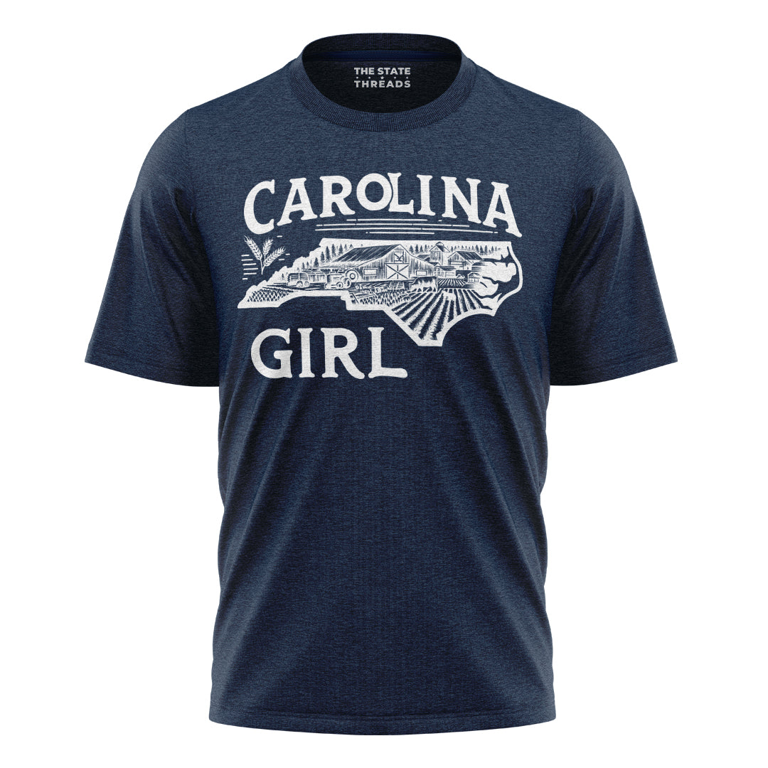 North Carolina Girl T-Shirt | Cool Souvenir Gift Tee