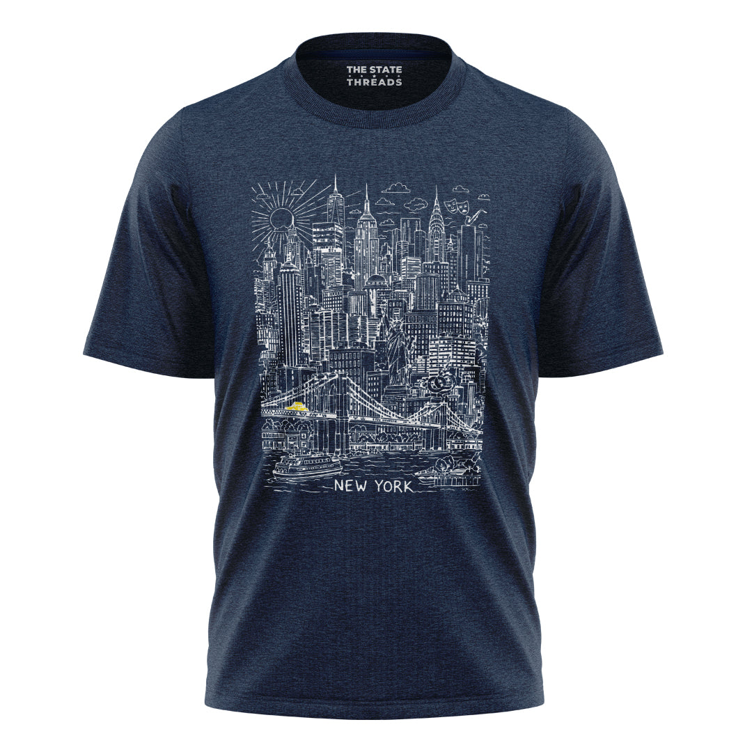 New York Classic City T-Shirt | NYC Souvenir Mystery Tee
