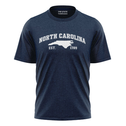 North Carolina City Map T-Shirt | Commemorative Souvenir Tee