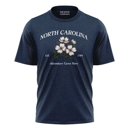 North Carolina Adventure T-Shirt | Beautiful Floral Tee