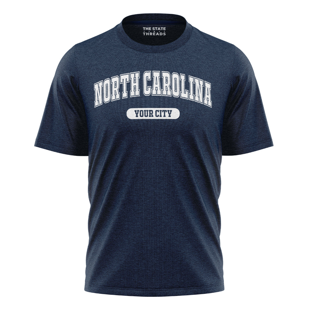 North Carolina Modern T-Shirt | Trendy City Print Tee