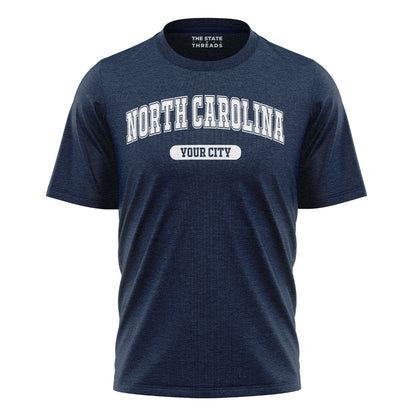 North Carolina Modern T-Shirt | Trendy City Print Tee