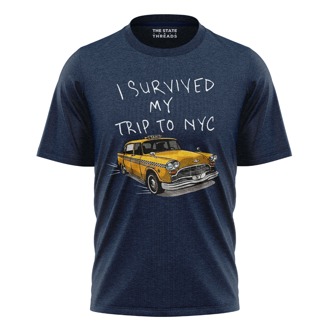 NYC Backpacking Souvenir T-Shirt | New York Travel Tee