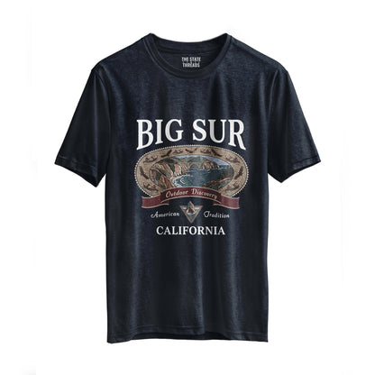 Big Sur California T-Shirt | 1776-2026 Coastal Retro Tee