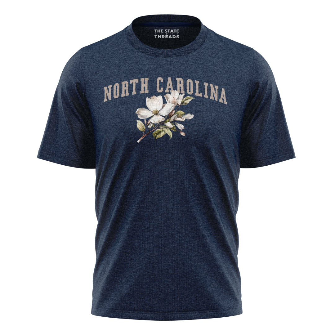 North Carolina Floral T-Shirt | Delicate Sophisticated Tee
