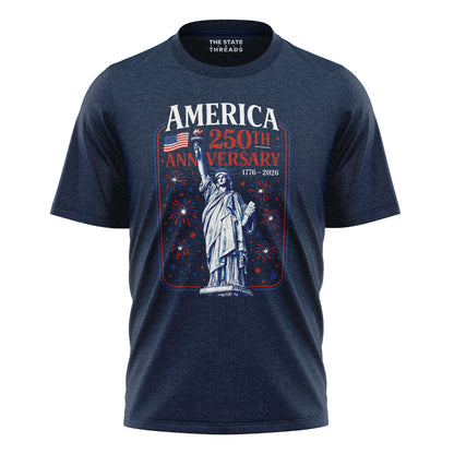 Statue of Liberty 250th Anniversary T-Shirt | Fireworks Tee