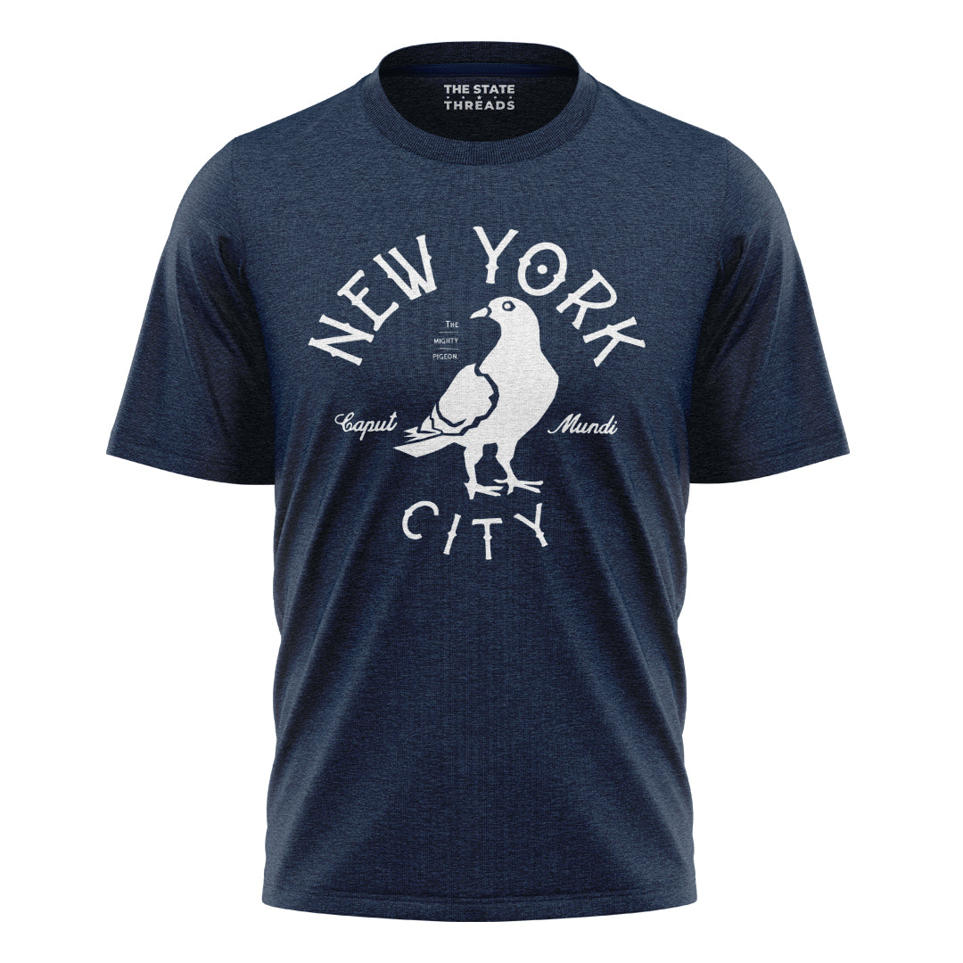 NYC Mighty Pigeon T-Shirt | Caput Mundi New York Funny Tee