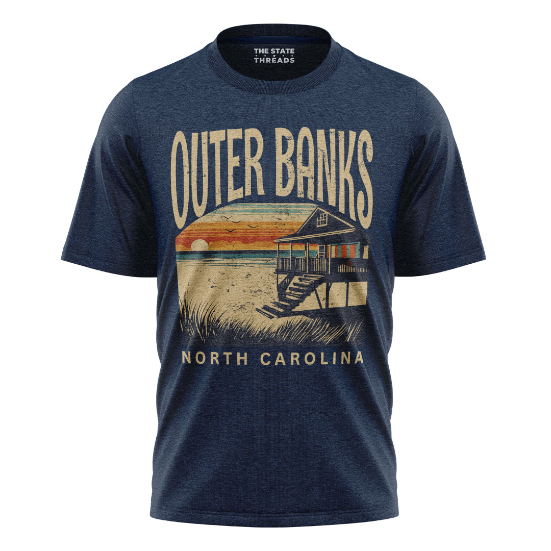 North Carolina Beach T-Shirt | Peaceful Coast Tee