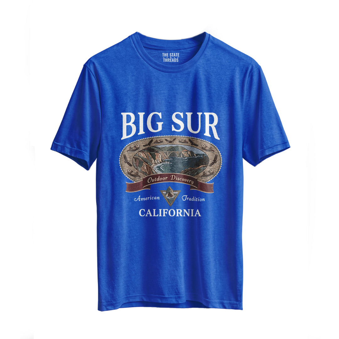 Big Sur California T-Shirt | 1776-2026 Coastal Retro Tee