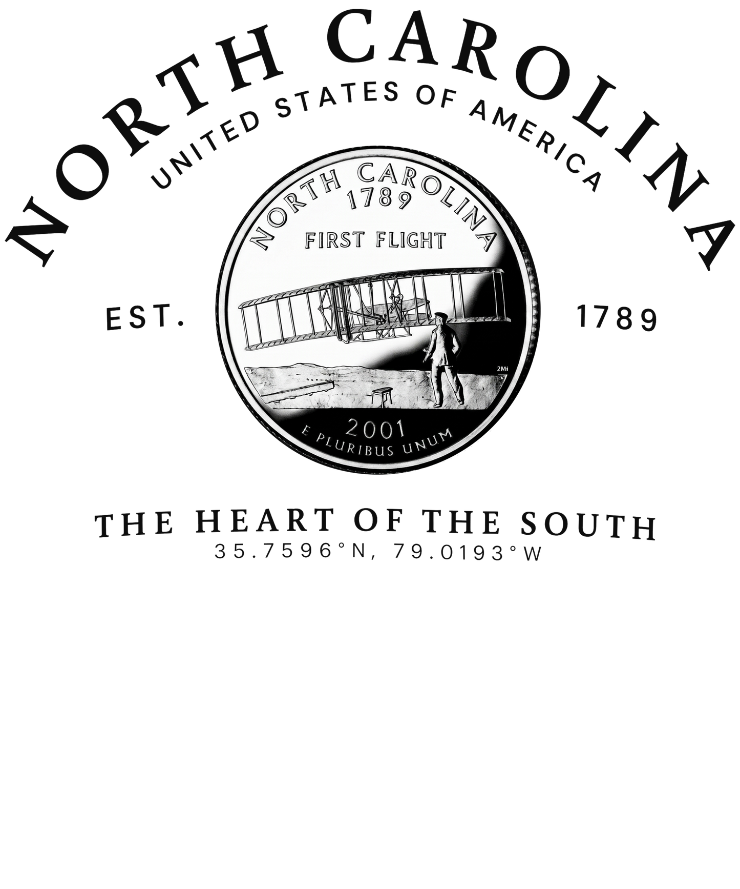North Carolina T-Shirt | Heart of the Sound Coastal Tee