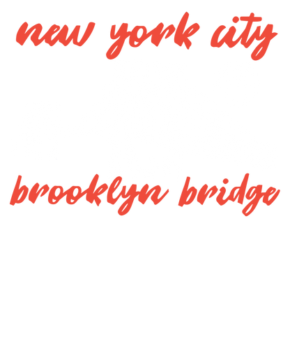 Brooklyn Bridge Commemorative T-Shirt | NYC Travel Tee
