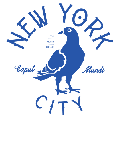 New York Dove Graphic T-Shirt | Bold Lettering Style Tee