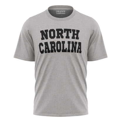 North Carolina Bold Lettering T-Shirt | Classic State Tee