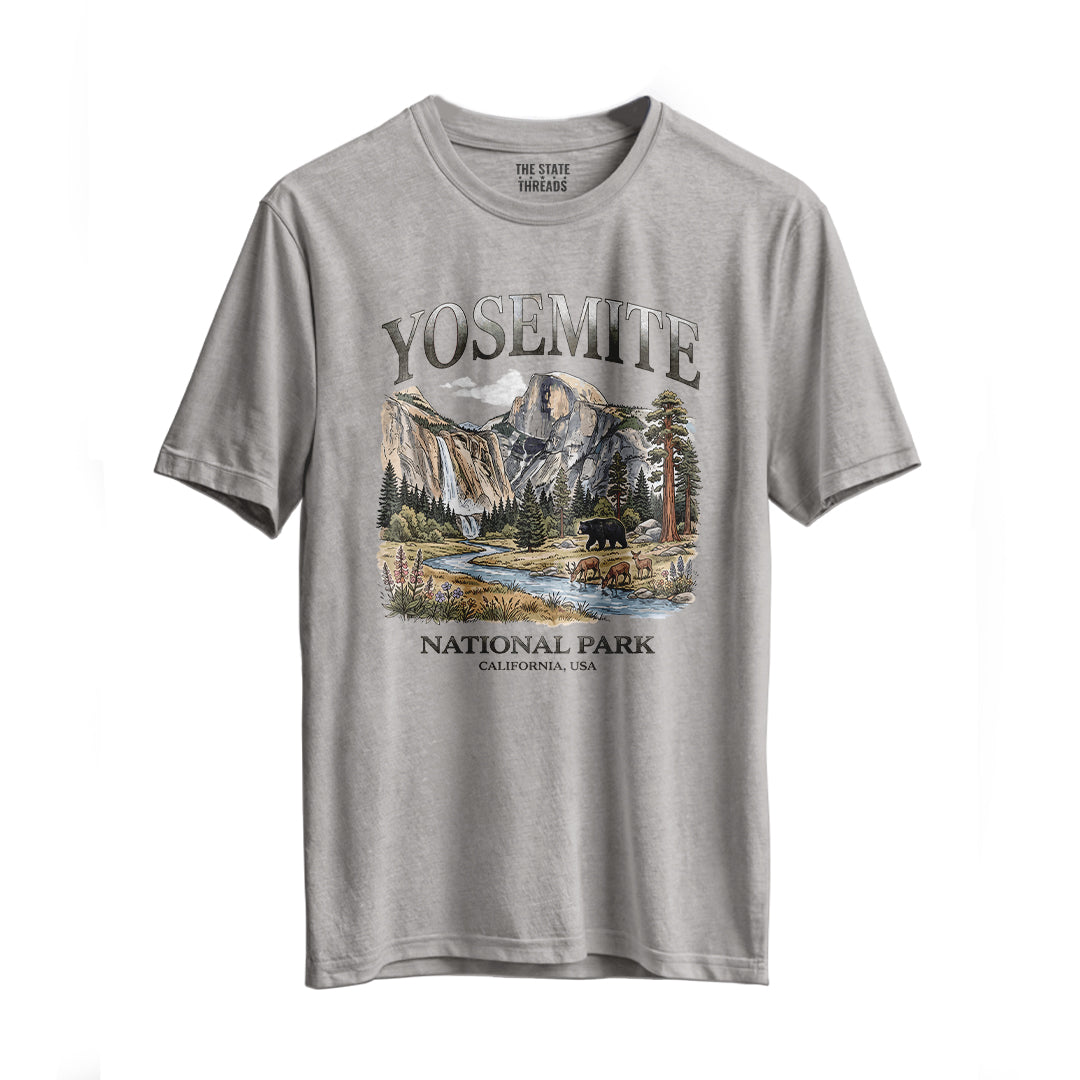 Yosemite National Park T-Shirt | 1776-2026 Retro Tee