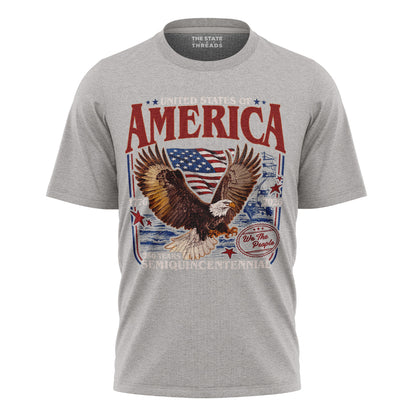 Happy 250th Birthday USA T-Shirt | 1776-2026 Retro Tee