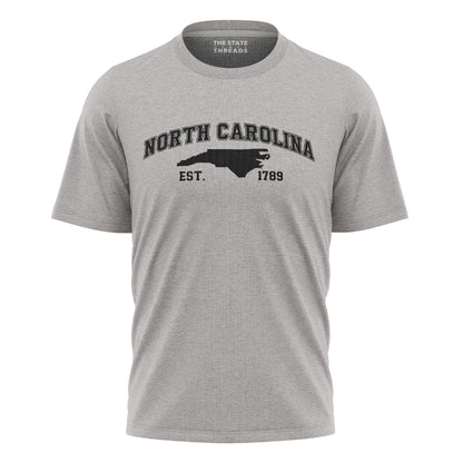North Carolina City Map T-Shirt | Commemorative Souvenir Tee