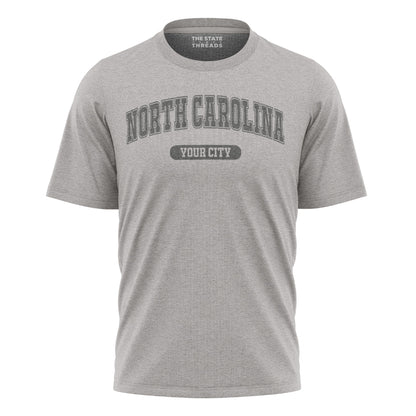 North Carolina Modern T-Shirt | Trendy City Print Tee