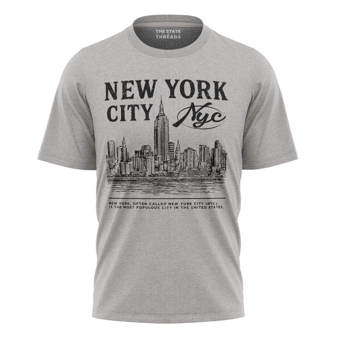 New York Heart T-Shirt | Trendy Commemorative Souvenir Tee